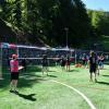 Studenti delle Facoltiadi che giocano a green volley